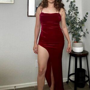 Red maxi dress from Windsor